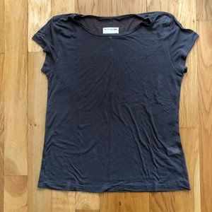 rag & bone Vintage Sheer Grey T-shirt